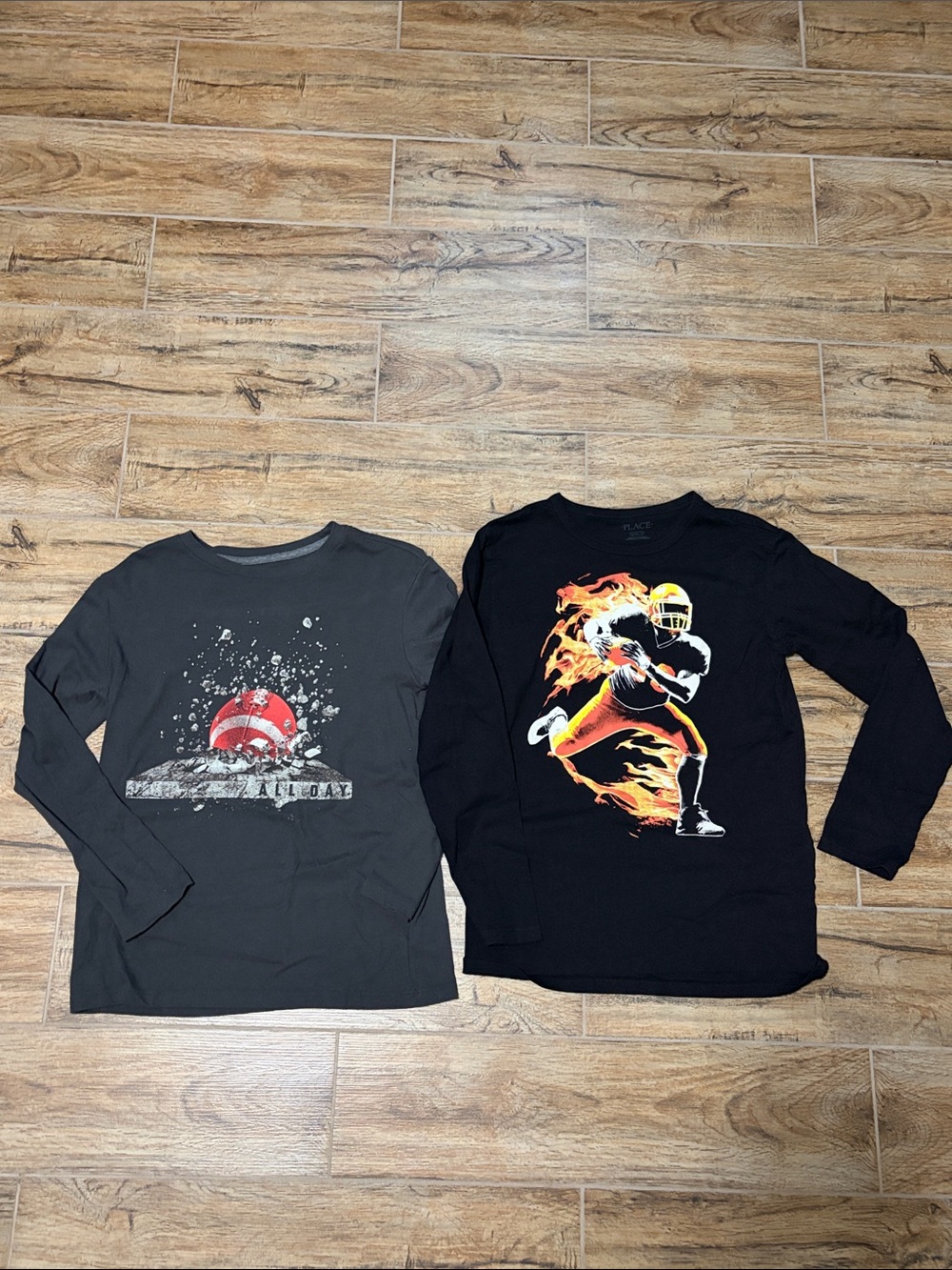 Boys Football Long-Sleeve Tee shirts 14/16